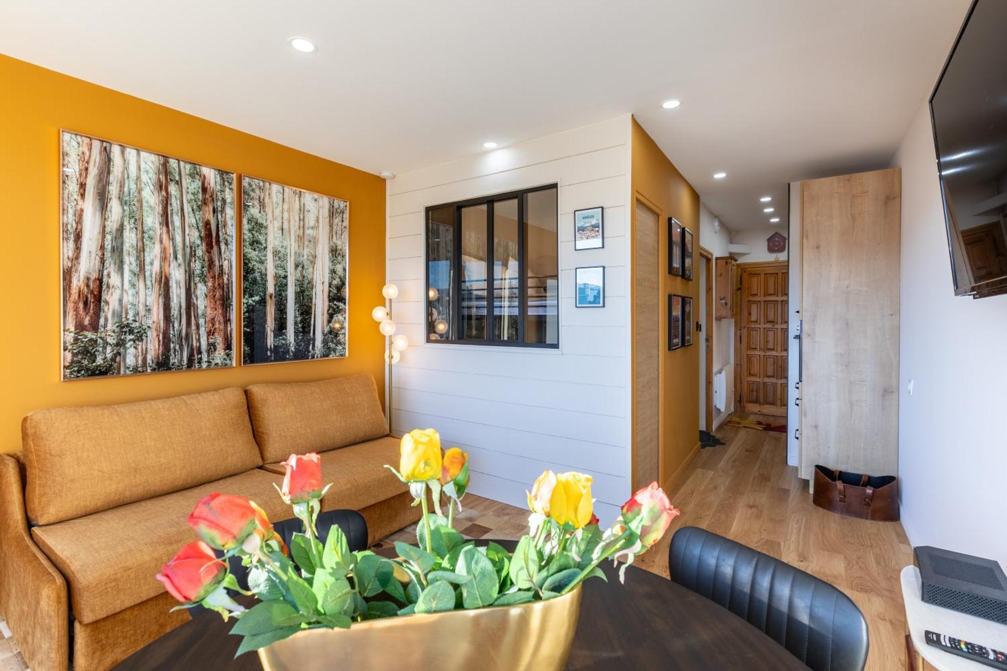 Le Clot Simo - Station Des Angles Vue Montagne Apartment Exterior photo